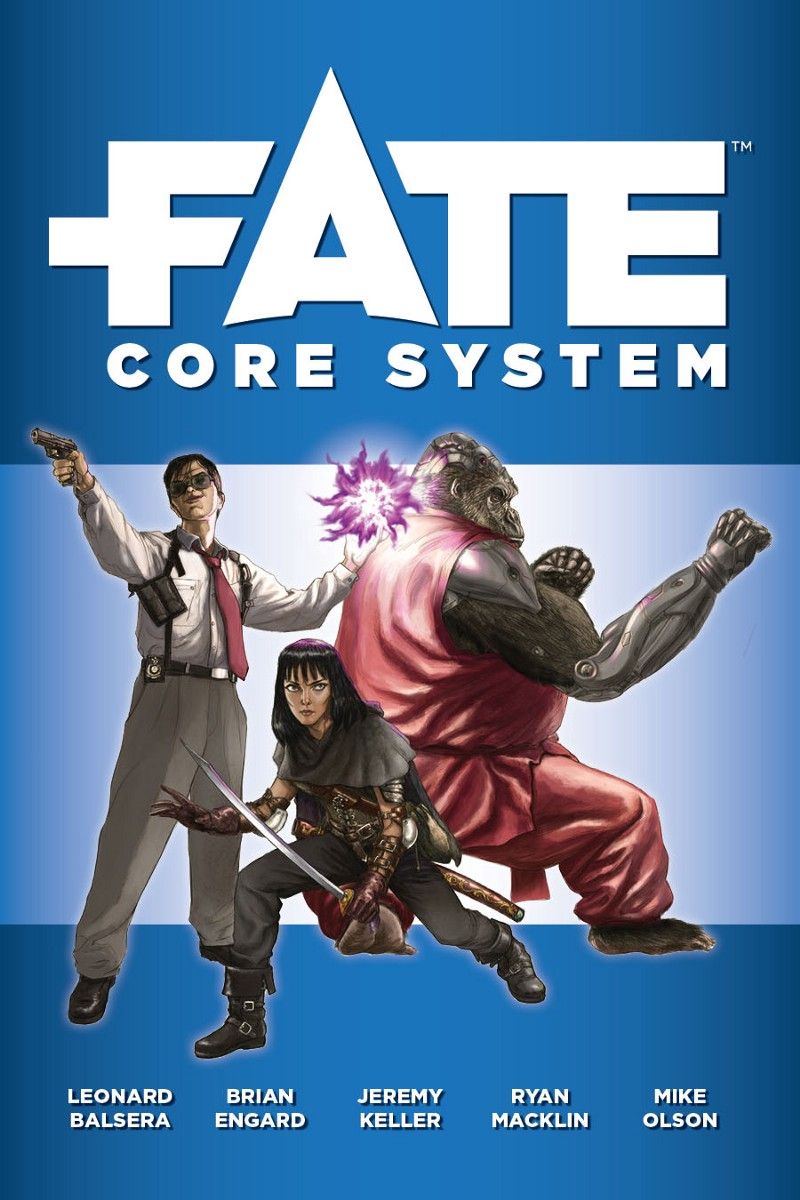 FATE: Core’s Book Cover from Evil Hat Productions